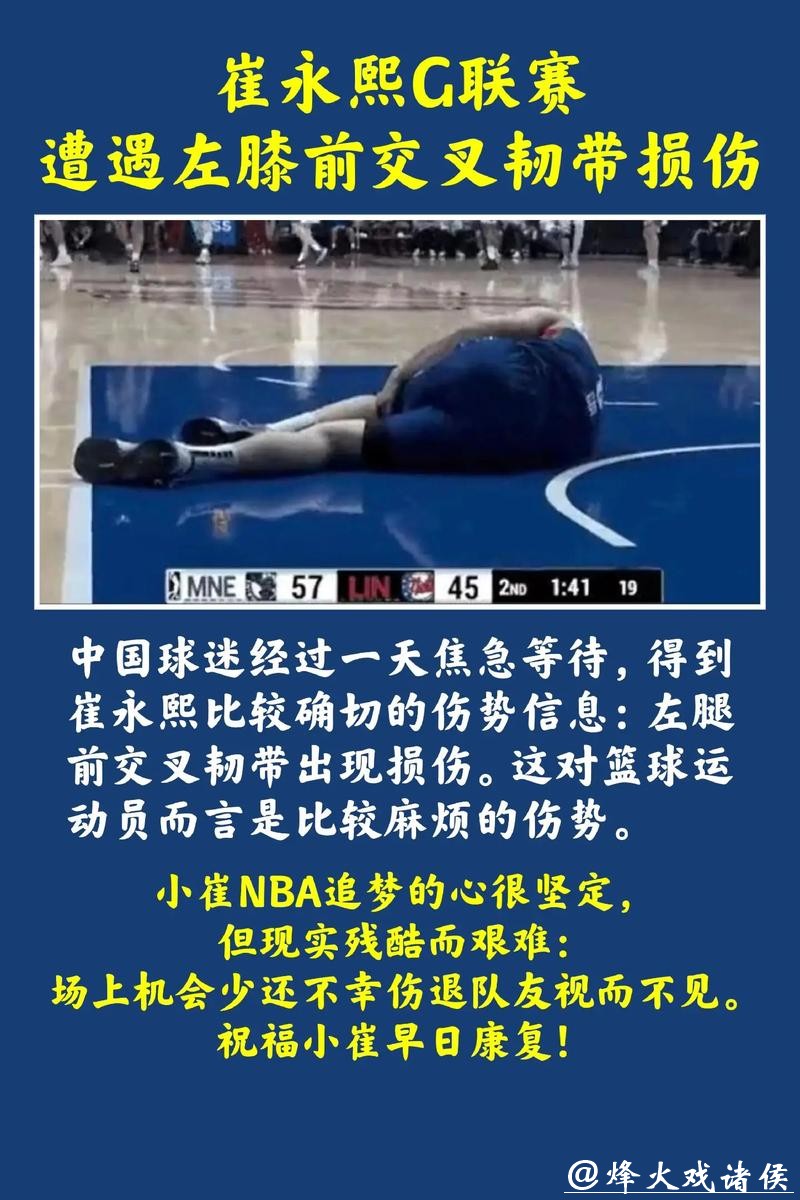 崔永熙受伤提前离场 伤退前贡献2分4篮板3助攻